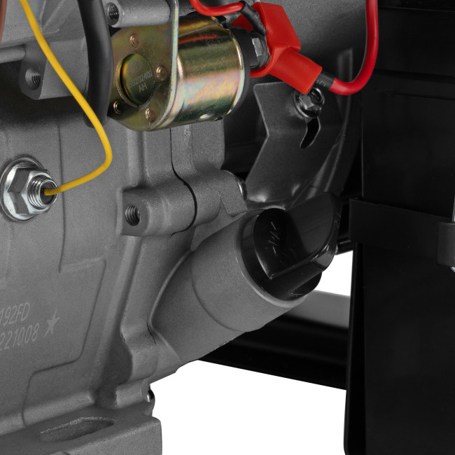 Генератор бензиновый PS 90 ED-3, 9.0 кВт, переключение режима 230 В/400 В, 25 л, электростартер Denzel в Новосибирске