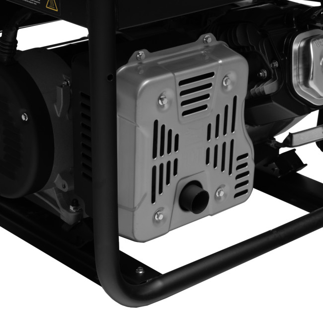 Генератор бензиновый PS 90 ED-3, 9.0 кВт, переключение режима 230 В/400 В, 25 л, электростартер Denzel в Новосибирске