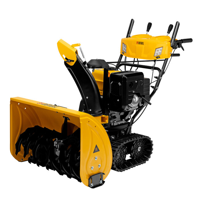 Бензиновая снегоуборочная машина SBL 711DT PRO, 420cc, гусеницы, эл.старт, блок. дифф. Denzel в Новосибирске