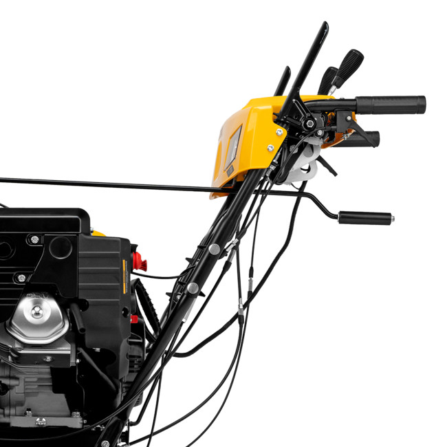 Бензиновая снегоуборочная машина SBL 711DT PRO, 420cc, гусеницы, эл.старт, блок. дифф. Denzel в Новосибирске