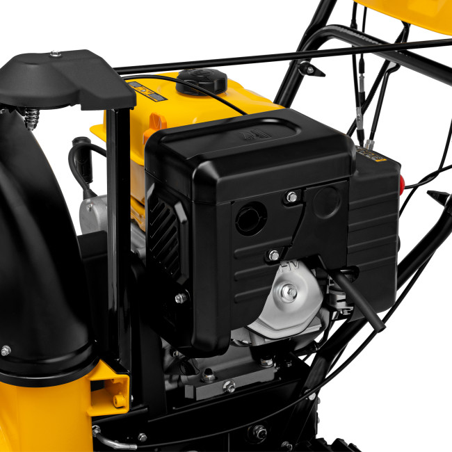 Бензиновая снегоуборочная машина SBL 711DT PRO, 420cc, гусеницы, эл.старт, блок. дифф. Denzel в Новосибирске