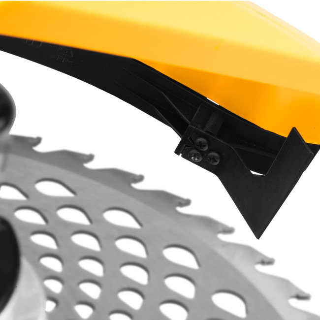 Триммер бензиновый DT-52E, 52 см3, неразъемная штанга, электростартер, состоит из 2 частей Denzel в Новосибирске