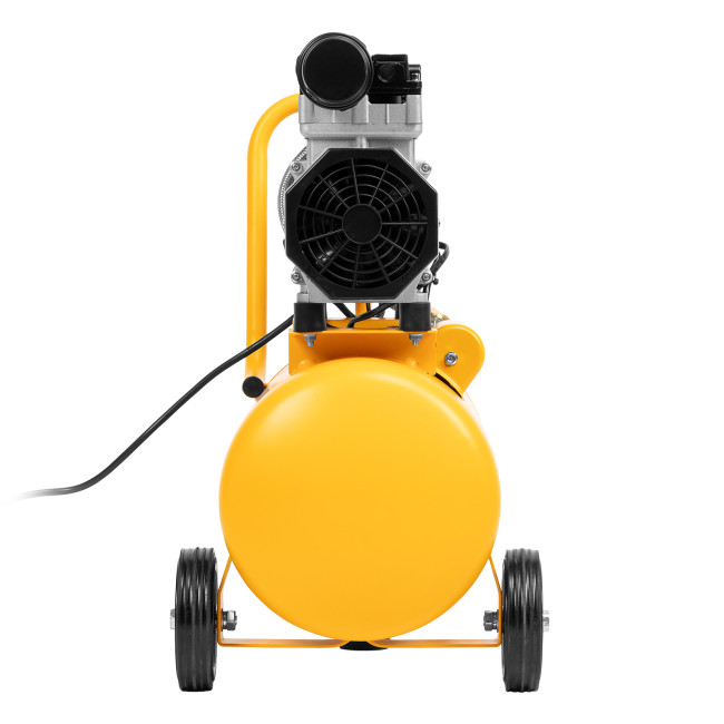 Компрессор DLS950/24 безмаслянный малошумный 950 Вт, 165 л/мин, ресивер 24 л Denzel в Новосибирске