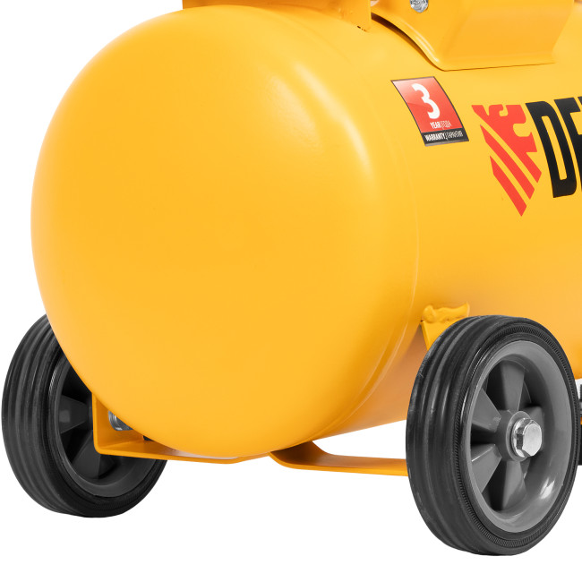 Компрессор DLS950/24 безмаслянный малошумный 950 Вт, 165 л/мин, ресивер 24 л Denzel в Новосибирске