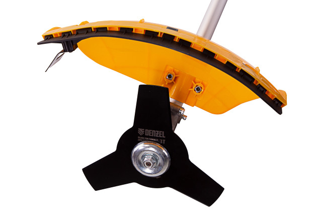 Триммер электрический TE-1220, 1200 Вт, 380 мм, катушка, диск, разборная штанга Denzel в Новосибирске