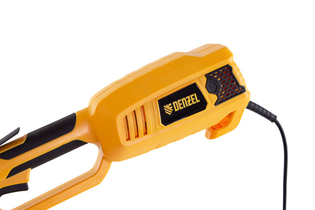 Триммер электрический TE-1220, 1200 Вт, 380 мм, катушка, диск, разборная штанга Denzel в Новосибирске