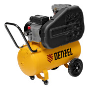 Компрессор воздушный рем. привод BCI 2100/50, 2,1 кВт, 50 литров, 400 л/мин Denzel Компрессор воздушный рем. привод BCI 2100/50, 2,1 кВт, 50 литров, 400 л/мин Denzel