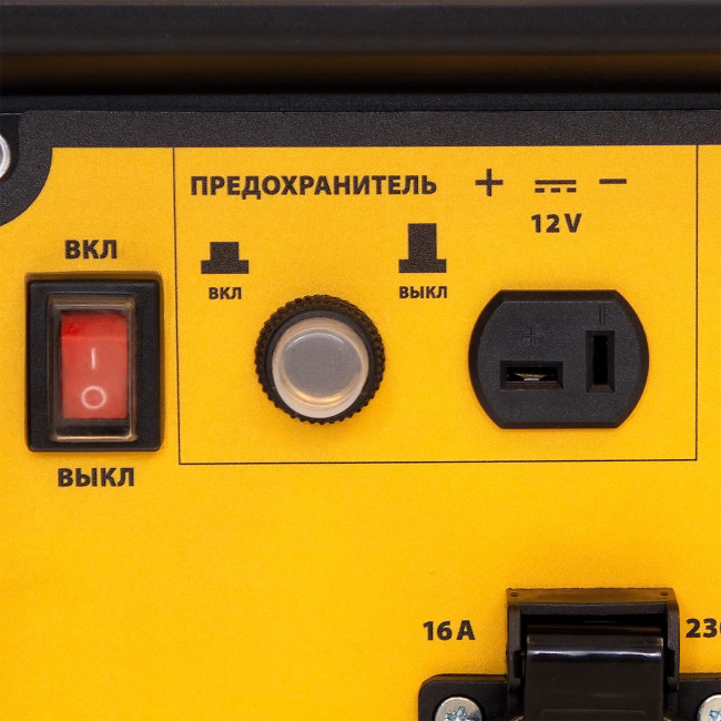 Генератор инверторный GT-2500iF, 2.5 кВт, 230 В, бак 5 л, открытый корпус, ручной старт Denzel в Новосибирске