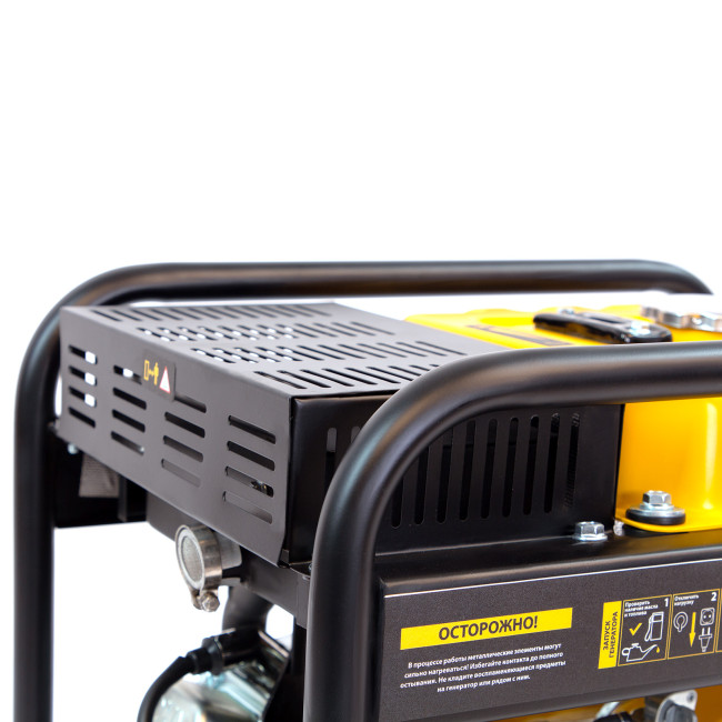 Генератор инверторный GT-2500iF, 2.5 кВт, 230 В, бак 5 л, открытый корпус, ручной старт Denzel в Новосибирске