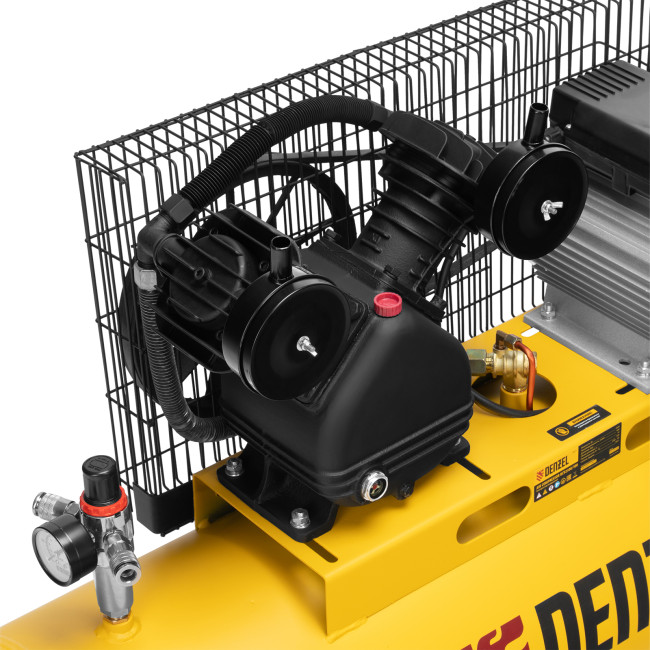 Компрессор воздушный BCV2300/100, ременный привод, 2.3 кВт, 100 литров, 440 л/мин Denzel в Новосибирске Компрессор воздушный BCV2300/100, ременный привод, 2.3 кВт, 100 литров, 440 л/мин Denzel в Новосибирске