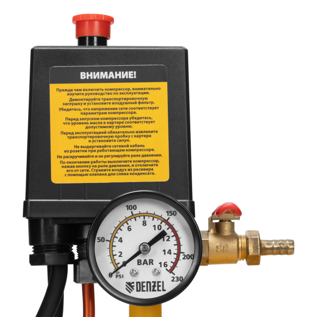 Компрессор воздушный BCV2300/100, ременный привод, 2.3 кВт, 100 литров, 440 л/мин Denzel в Новосибирске Компрессор воздушный BCV2300/100, ременный привод, 2.3 кВт, 100 литров, 440 л/мин Denzel в Новосибирске