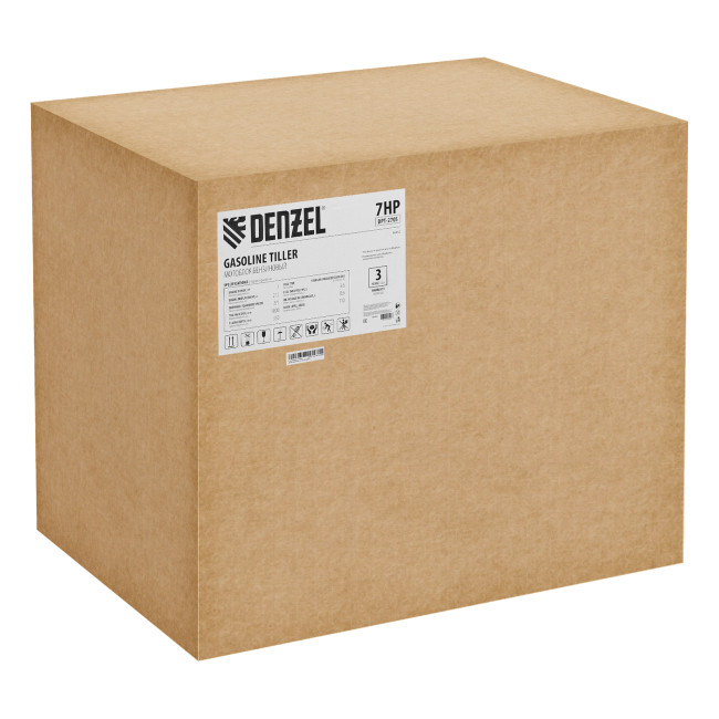 Мотоблок DPT-270S, 7 л.с., ремен.сцеп, фрез 3х4, ШОМ, передачи 2В/1Н Denzel в Новосибирске Мотоблок DPT-270S, 7 л.с., ремен.сцеп, фрез 3х4, ШОМ, передачи 2В/1Н Denzel в Новосибирске