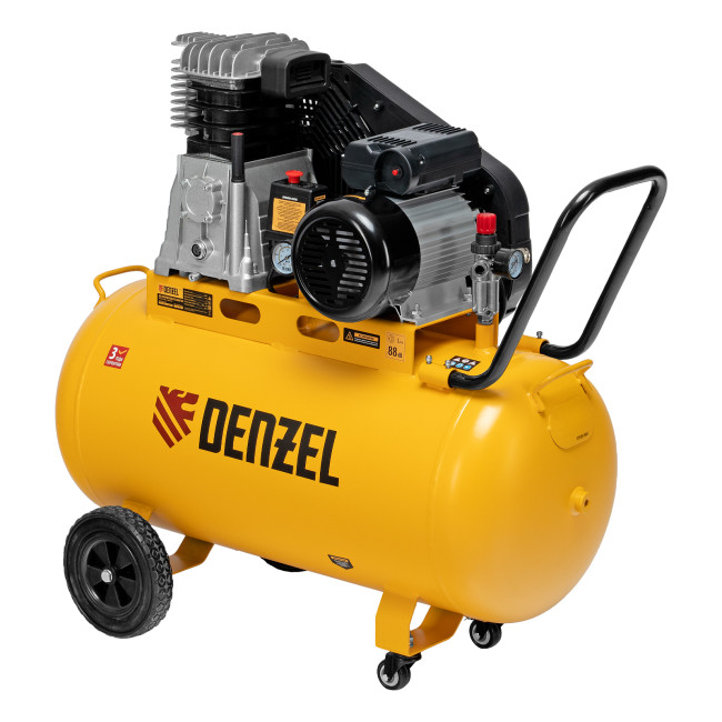 Компрессор воздушный рем. привод BCI 2200/100, 2,2 кВт, 100 литров, 420 л/мин Denzel в Новосибирске Компрессор воздушный рем. привод BCI 2200/100, 2,2 кВт, 100 литров, 420 л/мин Denzel в Новосибирске