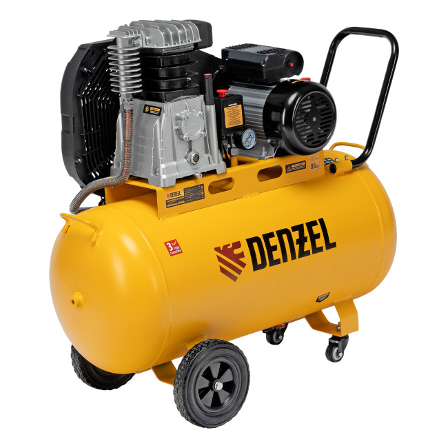 Компрессор воздушный рем. привод BCI 2200/100, 2,2 кВт, 100 литров, 420 л/мин Denzel в Новосибирске Компрессор воздушный рем. привод BCI 2200/100, 2,2 кВт, 100 литров, 420 л/мин Denzel в Новосибирске