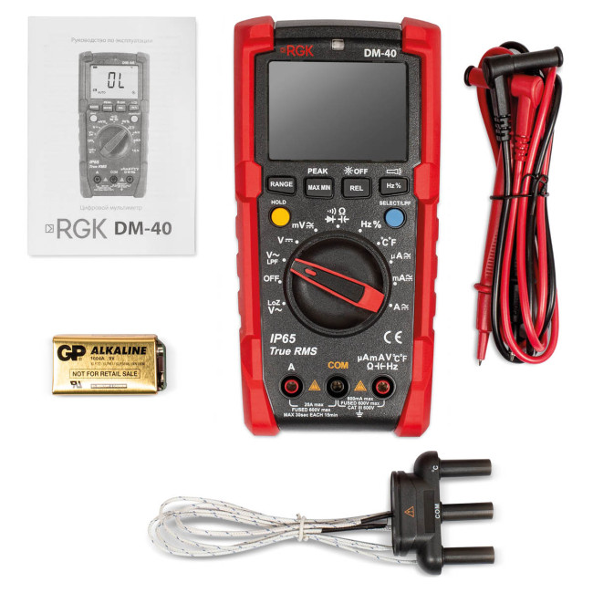 Мультиметр RGK DM-40 в Новосибирске