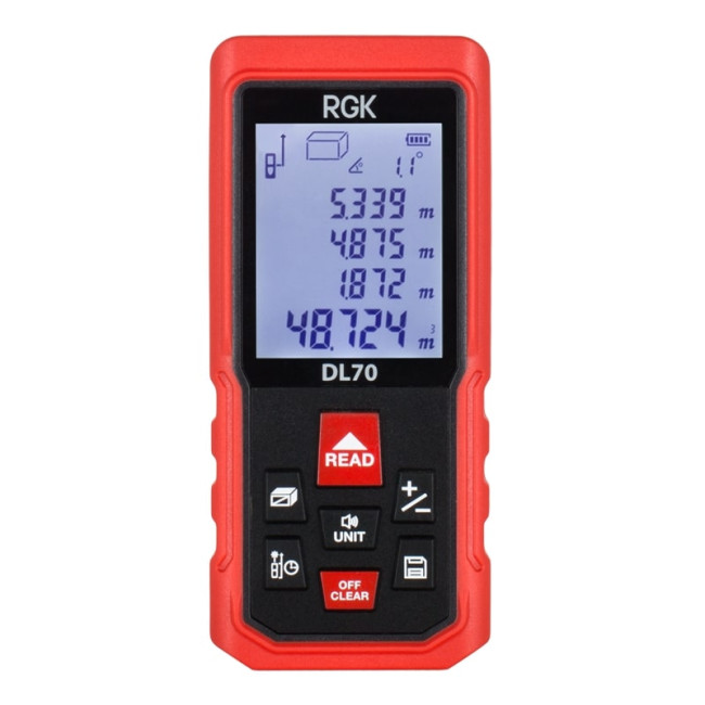 Лазерный дальномер RGK DL70 (с поверкой) в Новосибирске