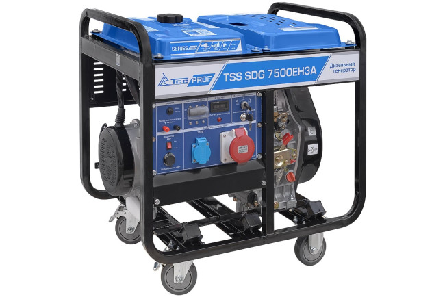 Дизель генератор TSS SDG 7500EH3A в Новосибирске