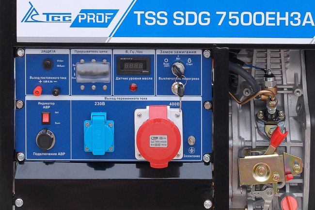 Дизель генератор TSS SDG 7500EH3A в Новосибирске