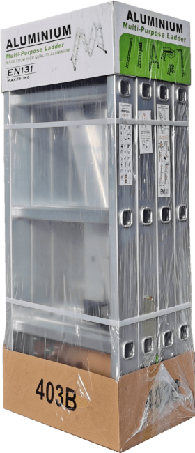 Лестница трансформер алюминиевая 4x4 ТАЛМЕТ/TALMET TM-504 в Новосибирске