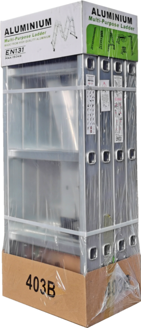 Лестница трансформер алюминиевая 4x6 TM-506 ПРОФФ в Новосибирске Лестница трансформер алюминиевая 4x6 TM-506 ПРОФФ в Новосибирске