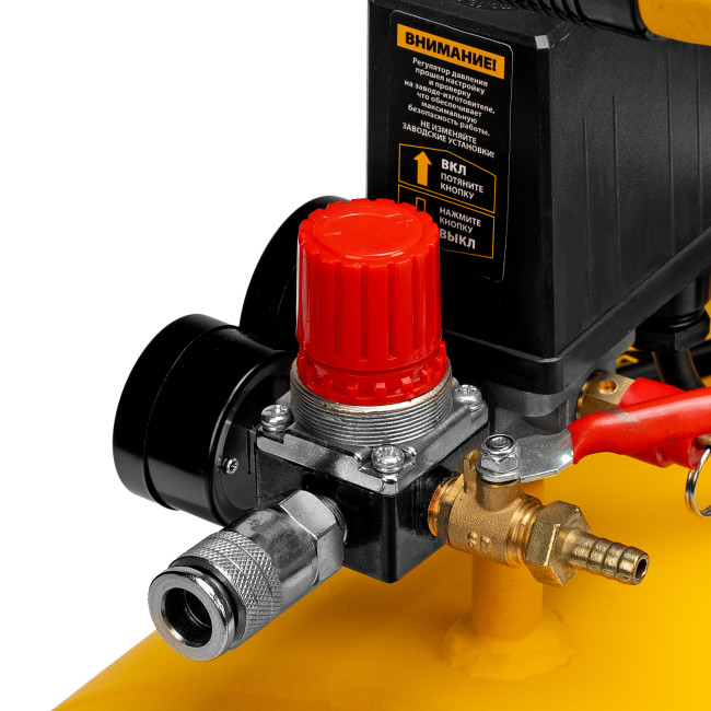 Компрессор воздушный BCI2300/100, ременный привод, 2.3 кВт, 100 литров, 400 л/мин Denzel в Новосибирске