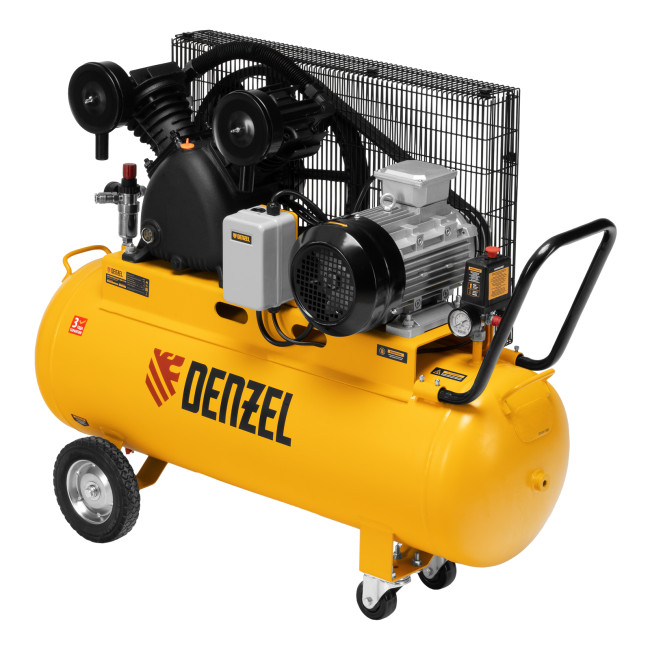 Компрессор воздушный рем. привод BCV 4000-T/100, 4,0 кВт, 100 литров, 690 л/мин Denzel в Новосибирске Компрессор воздушный рем. привод BCV 4000-T/100, 4,0 кВт, 100 литров, 690 л/мин Denzel в Новосибирске