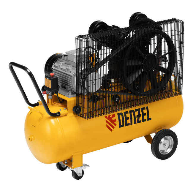 Компрессор воздушный рем. привод BCV 4000-T/100, 4,0 кВт, 100 литров, 690 л/мин Denzel в Новосибирске Компрессор воздушный рем. привод BCV 4000-T/100, 4,0 кВт, 100 литров, 690 л/мин Denzel в Новосибирске