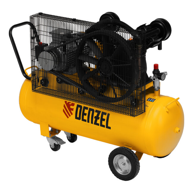 Компрессор воздушный рем. привод BCV 4000-T/100, 4,0 кВт, 100 литров, 690 л/мин Denzel в Новосибирске Компрессор воздушный рем. привод BCV 4000-T/100, 4,0 кВт, 100 литров, 690 л/мин Denzel в Новосибирске