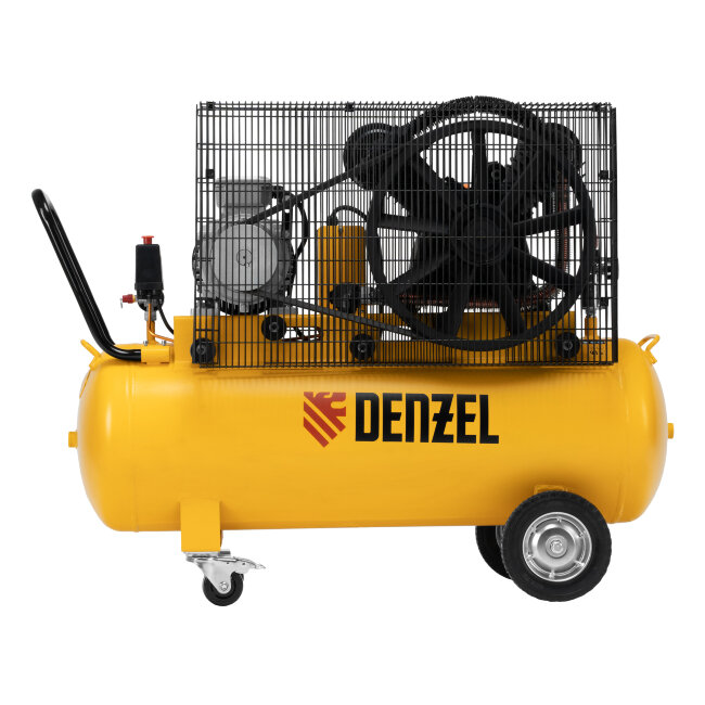 Компрессор воздушный рем. привод BCV 4000-T/100, 4,0 кВт, 100 литров, 690 л/мин Denzel в Новосибирске Компрессор воздушный рем. привод BCV 4000-T/100, 4,0 кВт, 100 литров, 690 л/мин Denzel в Новосибирске