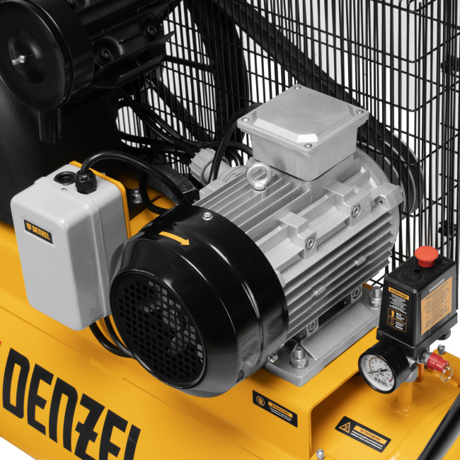 Компрессор воздушный рем. привод BCV 4000-T/100, 4,0 кВт, 100 литров, 690 л/мин Denzel в Новосибирске Компрессор воздушный рем. привод BCV 4000-T/100, 4,0 кВт, 100 литров, 690 л/мин Denzel в Новосибирске