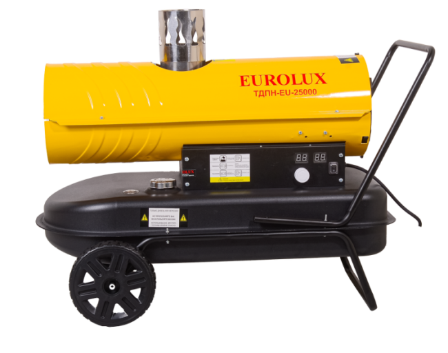 Тепловая дизельная пушка непрямого нагрева ТДНП-EU-25000 Eurolux в Новосибирске
