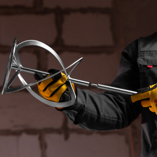 Миксер строительный EM-1-1600, 1600 Вт, 180-460/300-750 об/мин Denzel в Новосибирске