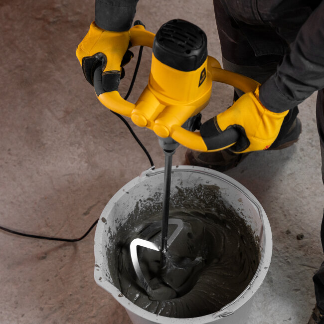 Миксер строительный EM-1-1600, 1600 Вт, 180-460/300-750 об/мин Denzel в Новосибирске