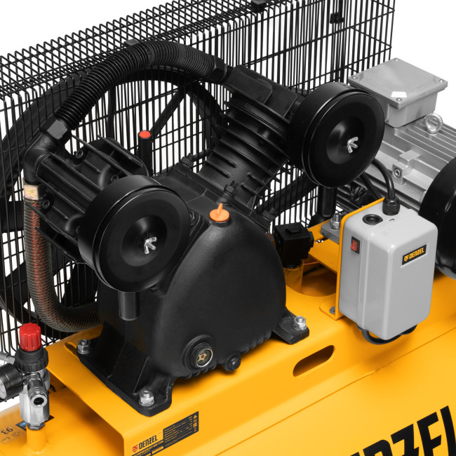 Компрессор воздушный рем. привод BCV 4000-T/200, 4,0 кВт, 200 литров, 690 л/мин Denzel в Новосибирске Компрессор воздушный рем. привод BCV 4000-T/200, 4,0 кВт, 200 литров, 690 л/мин Denzel в Новосибирске