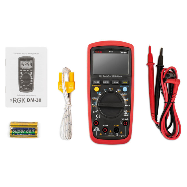 Мультиметр RGK DM-30 в Новосибирске Мультиметр RGK DM-30 в Новосибирске