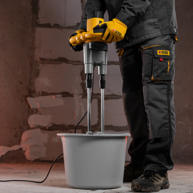 Миксер строительный EM-2-1600, 1600 Вт, 200-480/250-680 об/мин Denzel в Новосибирске