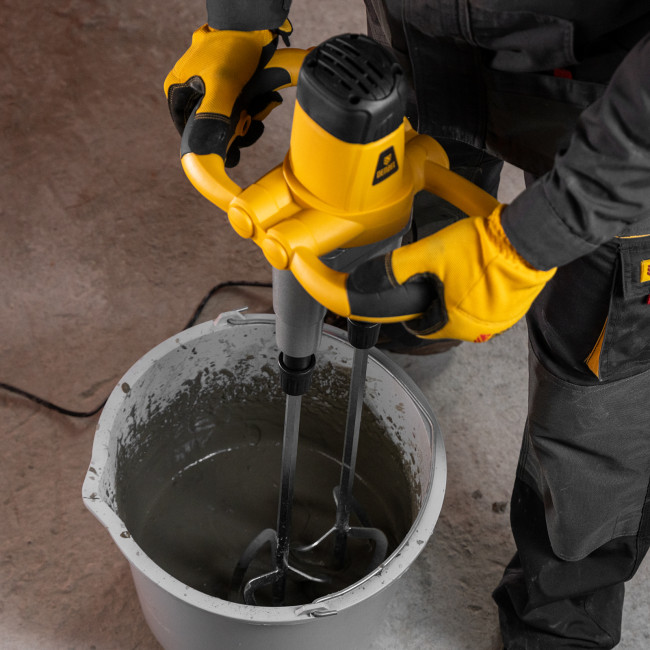 Миксер строительный EM-2-1600, 1600 Вт, 200-480/250-680 об/мин Denzel в Новосибирске