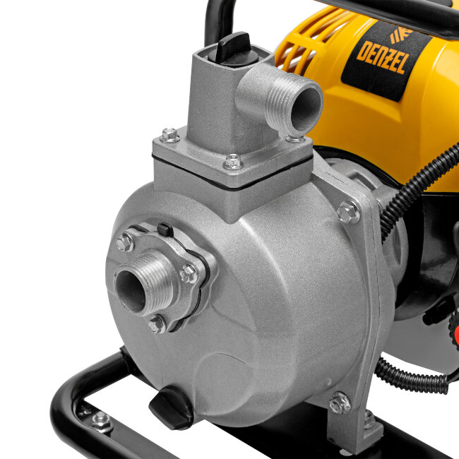 Мотопомпа бензиновая для чистой воды PX-25, 52 см3, 1", 170 л/мин, глуб 8 м, напор 30 м Denzel в Новосибирске Мотопомпа бензиновая для чистой воды PX-25, 52 см3, 1", 170 л/мин, глуб 8 м, напор 30 м Denzel в Новосибирске