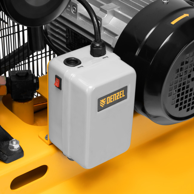 Компрессор воздушный рем. привод BCV 5500-T/200, 5,5 кВт, 200 литров, 850 л/мин Denzel в Новосибирске Компрессор воздушный рем. привод BCV 5500-T/200, 5,5 кВт, 200 литров, 850 л/мин Denzel в Новосибирске