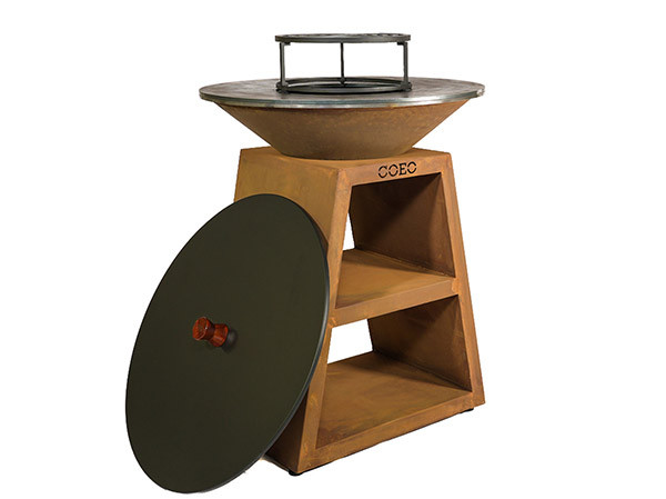 Уличный гриль Coeo TRIO 82 - CORTEN в Новосибирске Уличный гриль Coeo TRIO 82 - CORTEN в Новосибирске