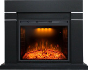 Каминокомплект Lindos - Черный (Высота 985мм) с очагом Emerald 28 Каминокомплект Lindos - Черный (Высота 985мм) с очагом Emerald 28