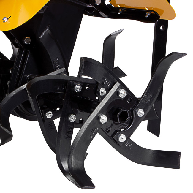 Мотоблок DPT-370-PRO, 7 л.с, ременное сцепление, ширина 90 см, глубина 35 см, фрез 3 х 4, ШОМ, передачи 4В/2Н Denzel в Новосибирске