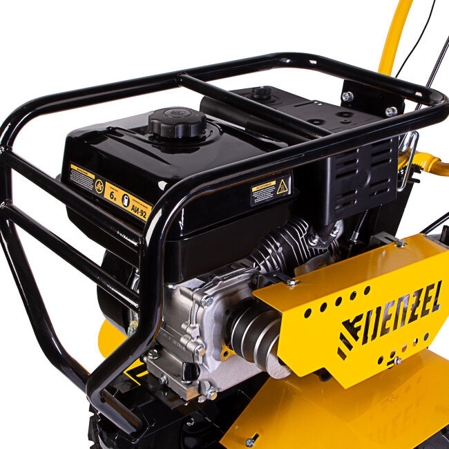 Мотоблок DPT-370-PRO, 7 л.с, ременное сцепление, ширина 90 см, глубина 35 см, фрез 3 х 4, ШОМ, передачи 4В/2Н Denzel в Новосибирске