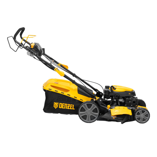Газонокосилка бензиновая GLD-460SP-VE, 146 см3, шир. 46см, привод, вариатор, эл.старт, 60 л Denzel в Новосибирске