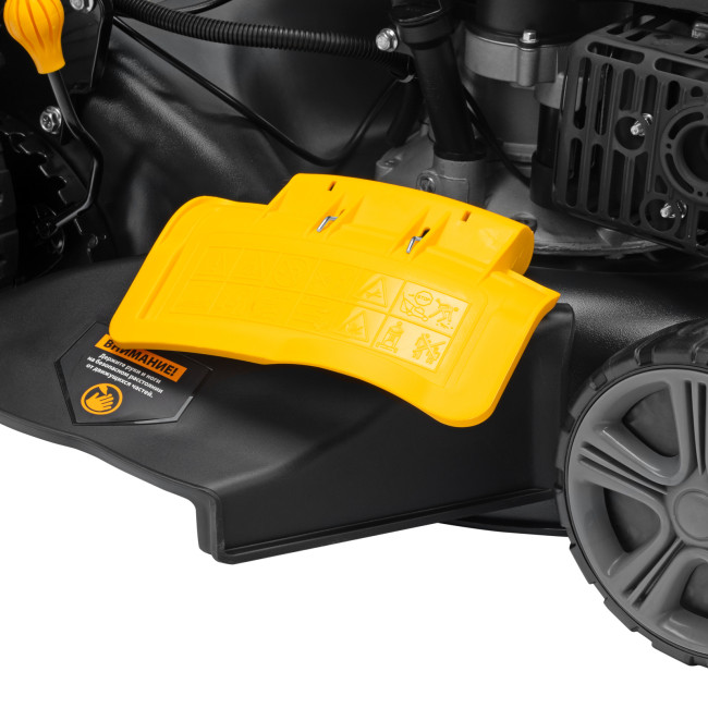 Газонокосилка бензиновая GLD-460SP-VE, 146 см3, шир. 46см, привод, вариатор, эл.старт, 60 л Denzel в Новосибирске