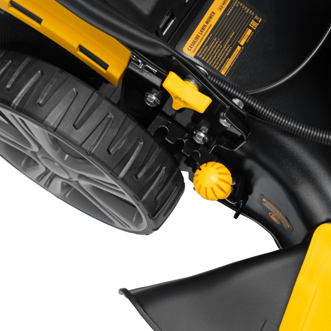 Газонокосилка бензиновая GLD-460SP-VE, 146 см3, шир. 46см, привод, вариатор, эл.старт, 60 л Denzel в Новосибирске