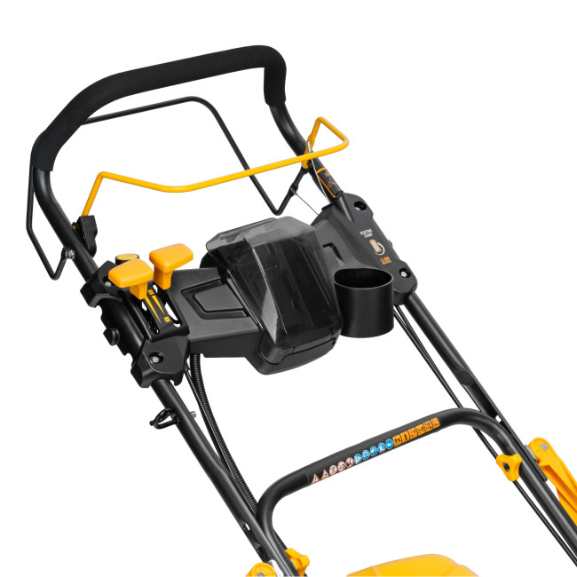 Газонокосилка бензиновая GLD-460SP-VE, 146 см3, шир. 46см, привод, вариатор, эл.старт, 60 л Denzel в Новосибирске