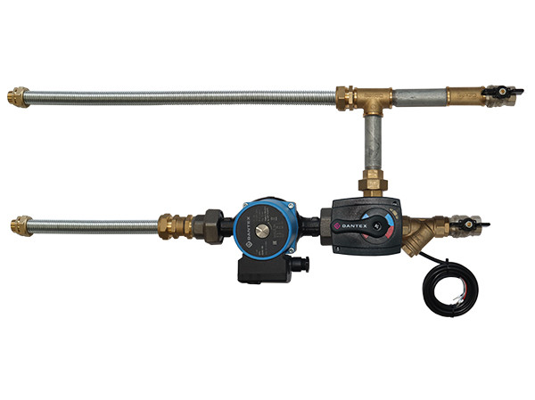 Смесительные узлы для водяных калориферов без байпаса с гибкими подводками в Новосибирске Смесительные узлы для водяных калориферов без байпаса с гибкими подводками в Новосибирске