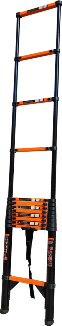 Лестница телескопическая 3,1 м TM-1031С (углеродистая сталь) в Новосибирске