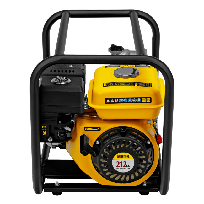 Мотопомпа бензиновая для чистой воды PX-50, 7 л.с, 2", 600 л/мин, глубина 8 м, напор 30 м Denzel в Новосибирске